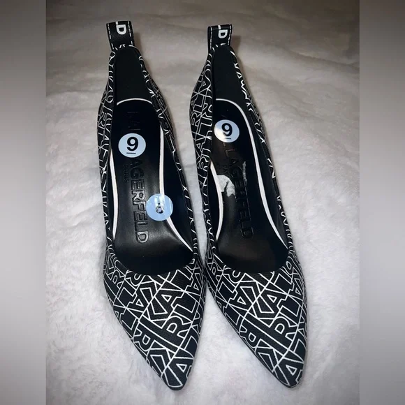 Karl Lagerfeld Royale Pointed Toe Pump - Picture 6 of 11